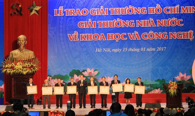 Verleihung des Ho Chi Minh-Preises und Preises für Wissenschaft und Technologie - ảnh 1